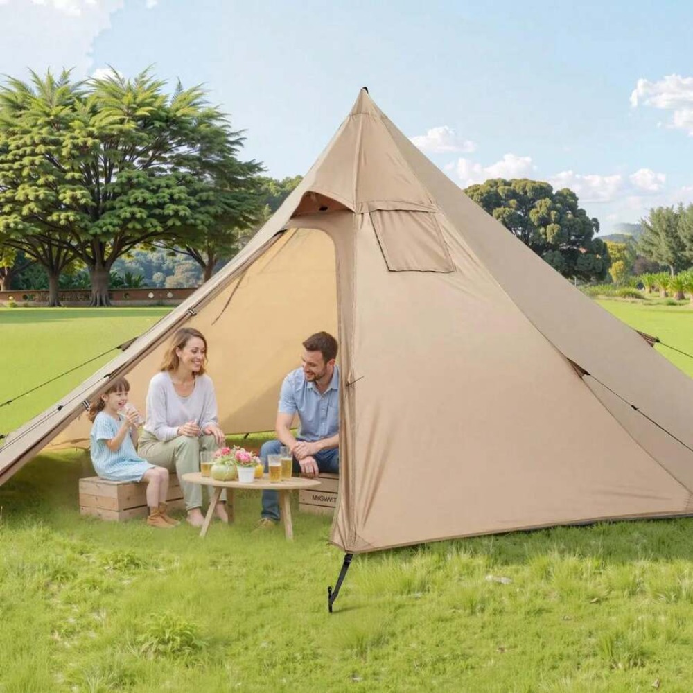 2인용 핫돔 텐트 휴대용 겨울용 티피 텐트 스토브 잭  - Outdoor Adventure Dome Shelter 리뷰 및 가격