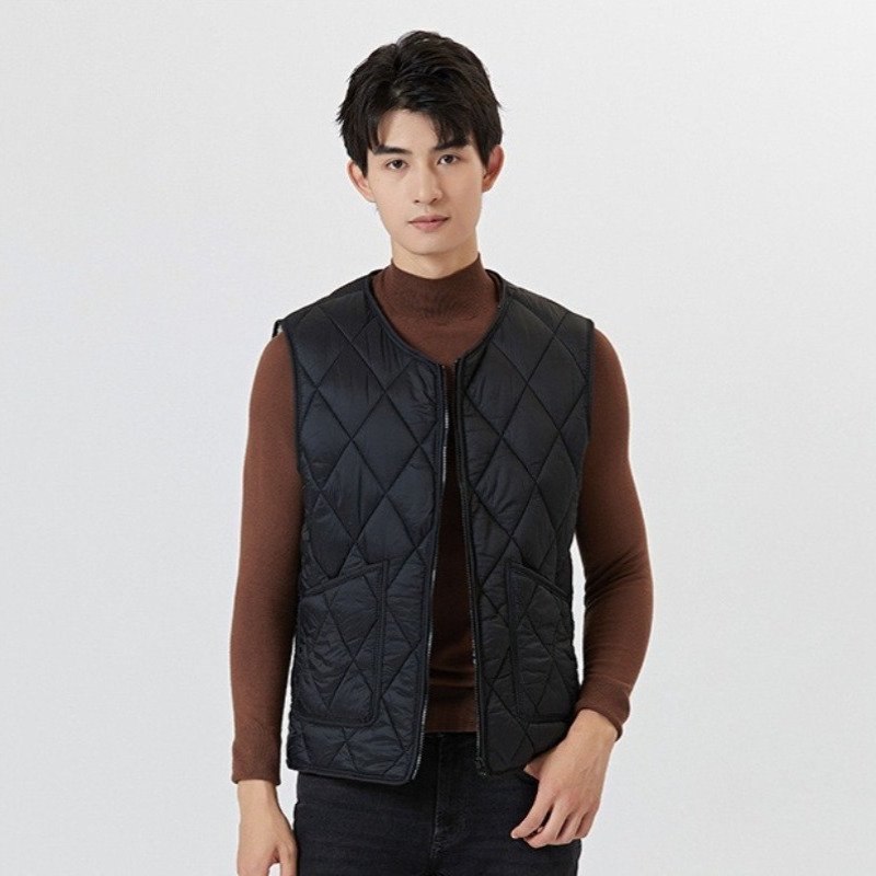 새로운 디자인 남성용 퀼팅 코튼 조끼 따뜻한 핏 짐 레 - Outdoor Adventure Quilt 리뷰 및 가격