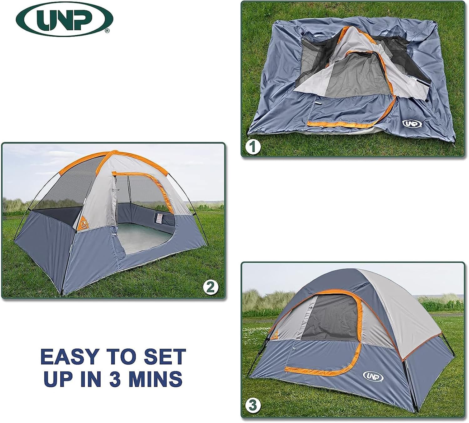 2~4인용 방수 방풍 돔 텐트 (레인플라이 포함), 휴 - Outdoor Adventure Dome Shelter 리뷰 및 가격